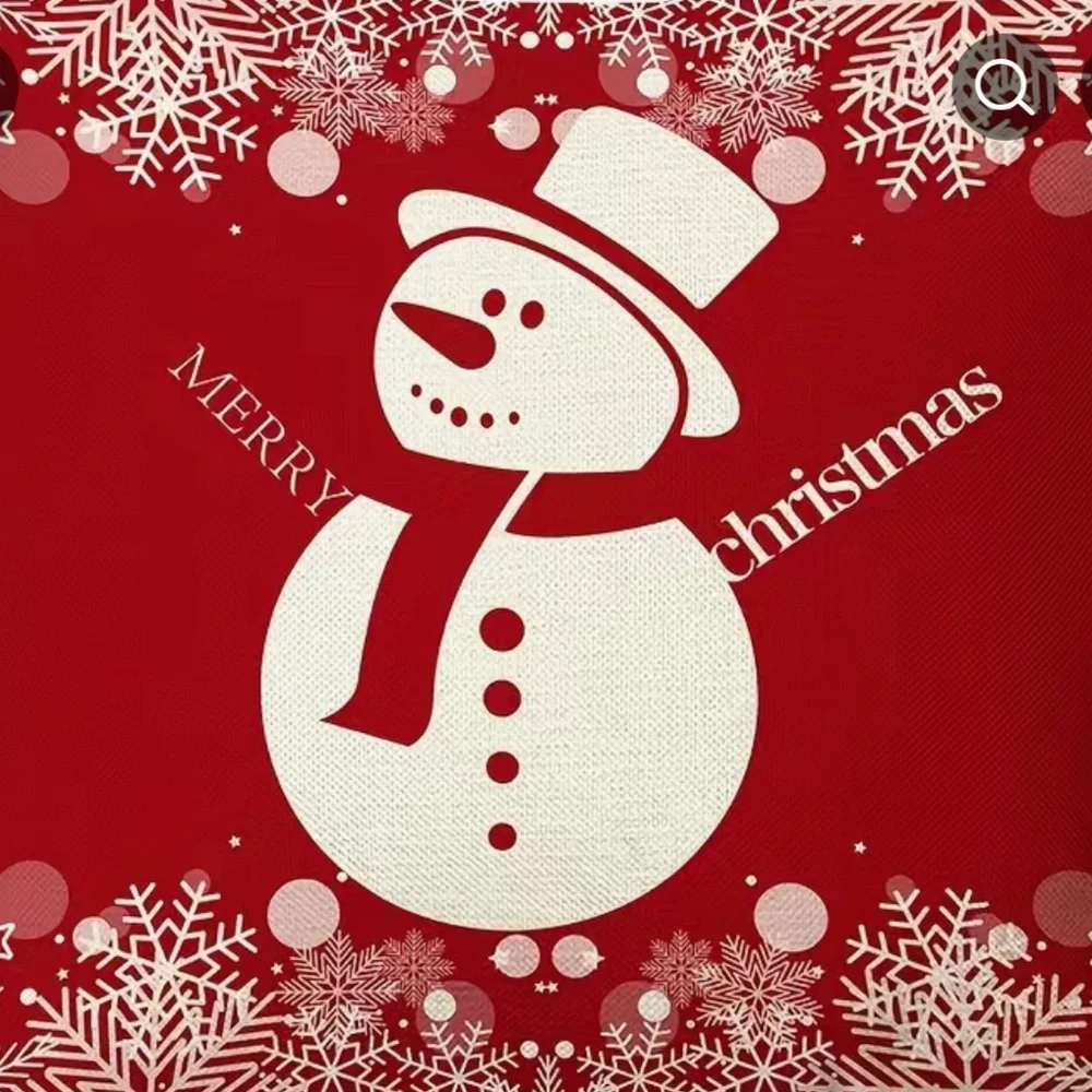 4pcs Christmas Pillowcases,17.7x17.7 Inch, Set Of 4, Pillow Inserts Not Included - Picture 6 of 8